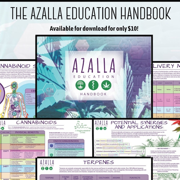 Cannabis Education Handbook - DIGITAL DOWNLOAD - For New & Experienced Cannabis Enthusiasts