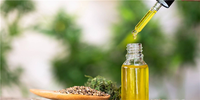 A drop of hemp oil and hemp seeds in a spoon - Distinguish CBD from Hemp and Identify Safer Products | NSF
