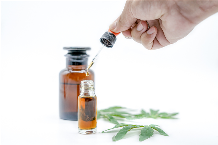 Small bottle of cannabis oil. (Getty Images)