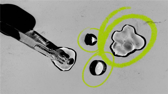 An image of CBD under a microscope.